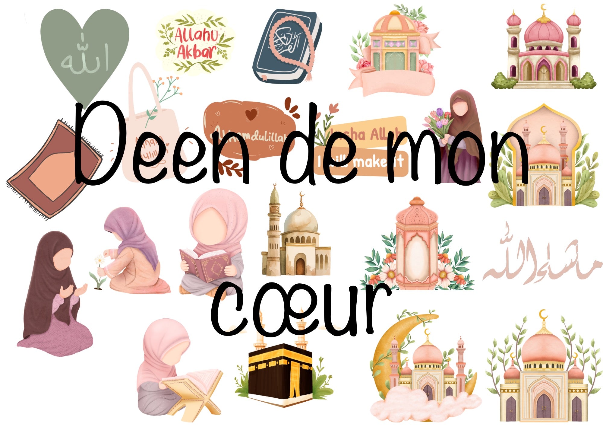 Planning quotidien de prière - Rose Format PDF