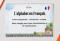 Cahier d'activité - L'alphabet en Français - Format PDF