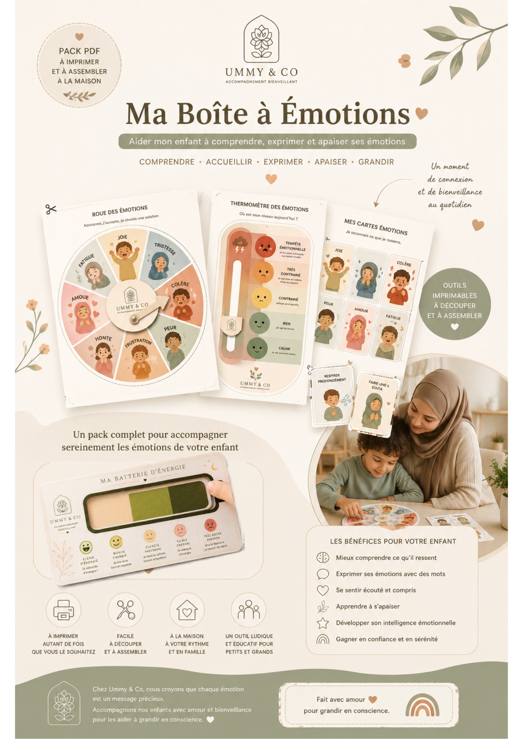 Pack émotions